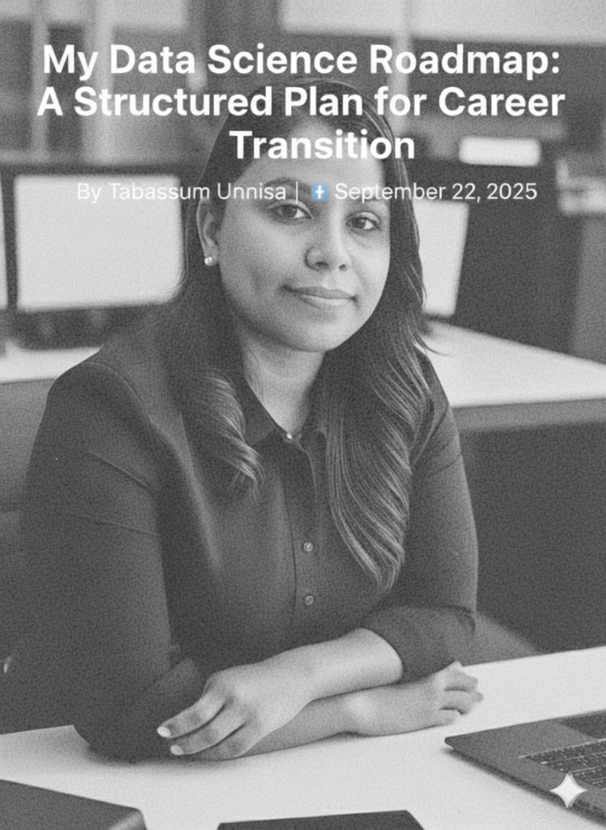 Learning Data Science in My 30s — A Structured Plan